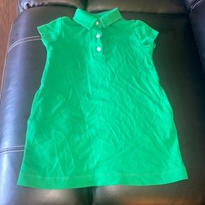 Toddler collar dress with pockets